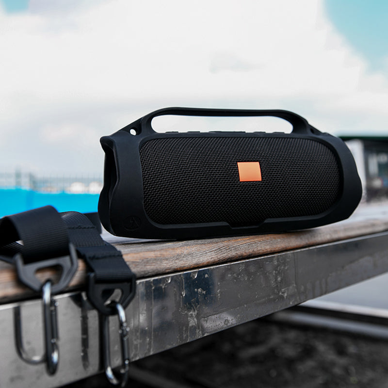 TXESIGN For JBL Charge3 Soft Silicone Case Protective Cover Portable Bluetooth Speaker Sleeve with Shoulder Strap TXESIGN For JBL Charge3 Soft Silicone Case Protective Cover Portable Bluetooth Speaker Sleeve with Shoulder Strap